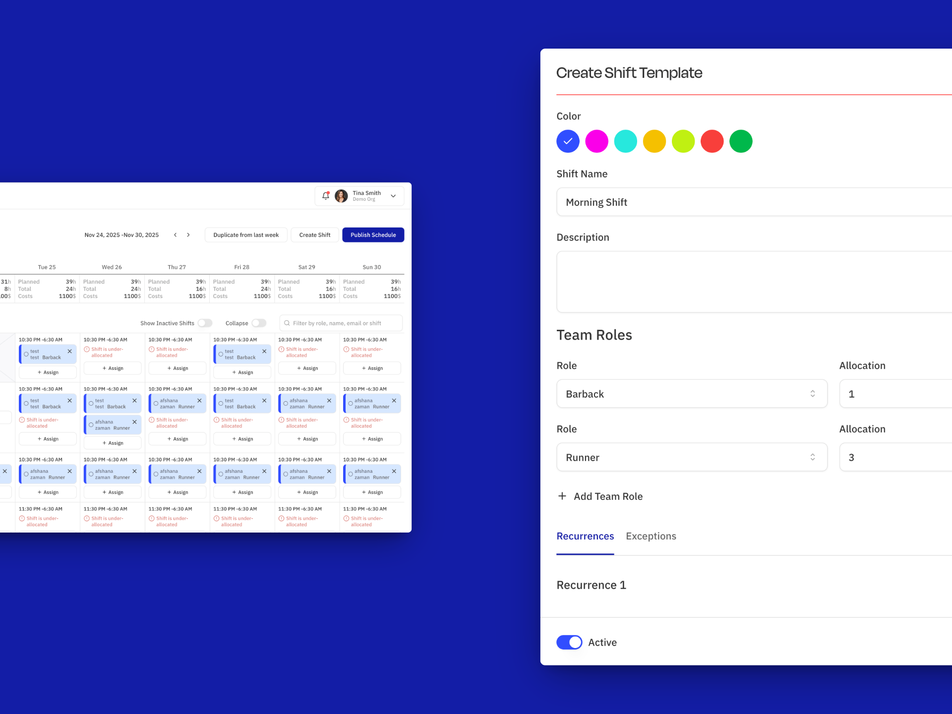 Product development for F+B industry screenshot 3